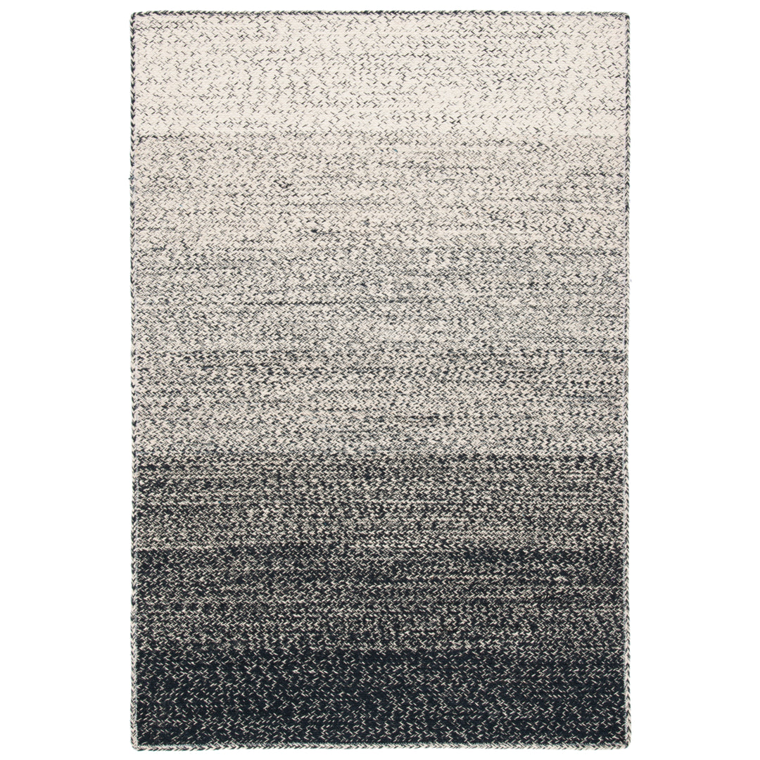 SAFAVIEH Natural Fiber NFB263Z Natural / Black Rug Image 8