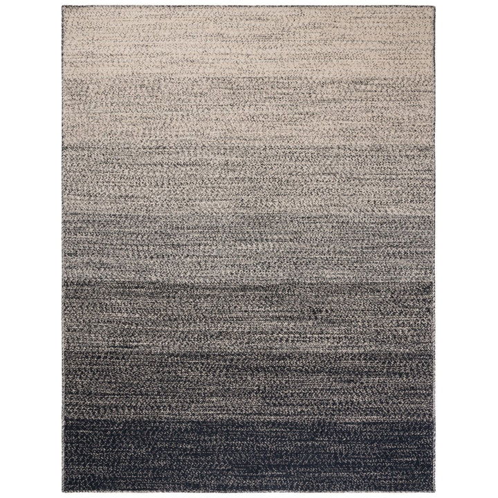 SAFAVIEH Natural Fiber NFB263Z Natural / Black Rug Image 1