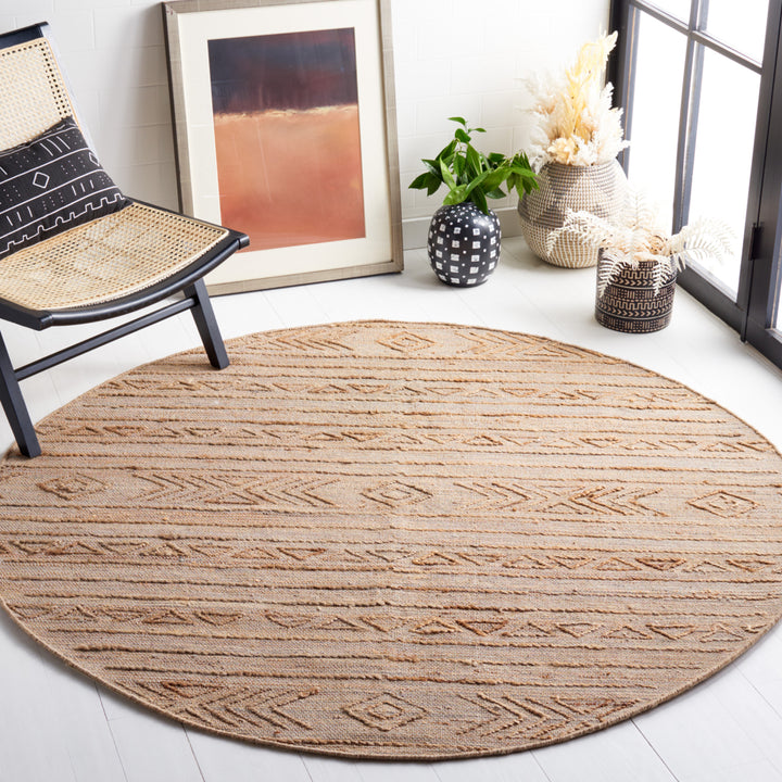 SAFAVIEH Natural Fiber NFB404A Handmade Natural Rug Image 2