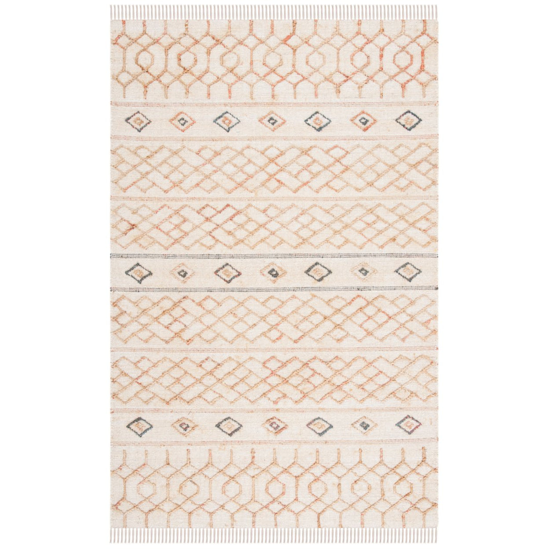 Safavieh NFB403A Natural Fiber Natural / Ivory Image 1