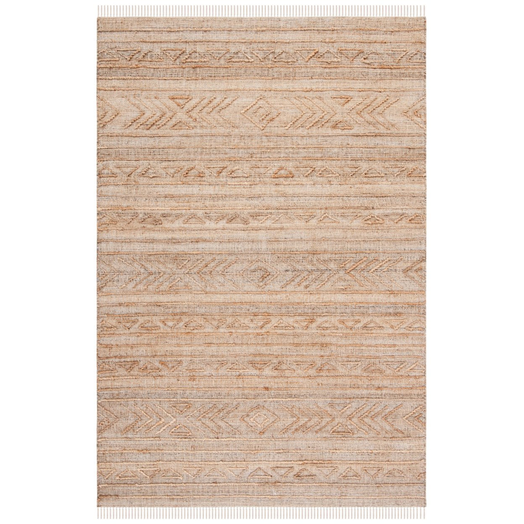 SAFAVIEH Natural Fiber NFB404A Handmade Natural Rug Image 1