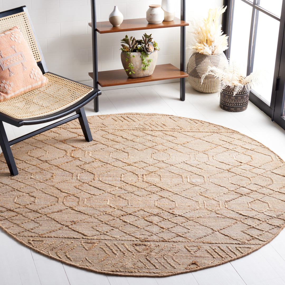 SAFAVIEH Natural Fiber NFB407A Natural / Beige Rug Image 2