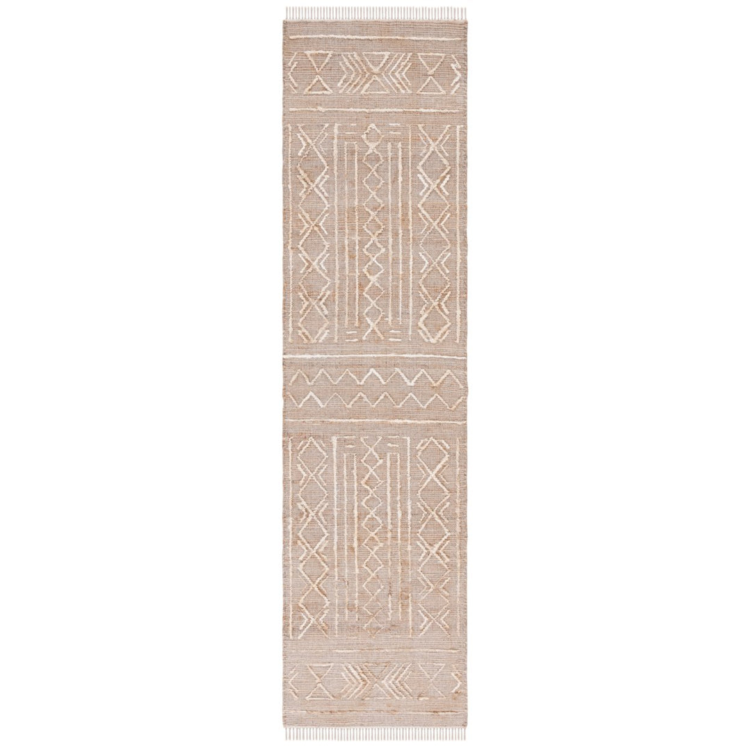 SAFAVIEH Natural Fiber NFB408A Natural / Ivory Rug Image 1