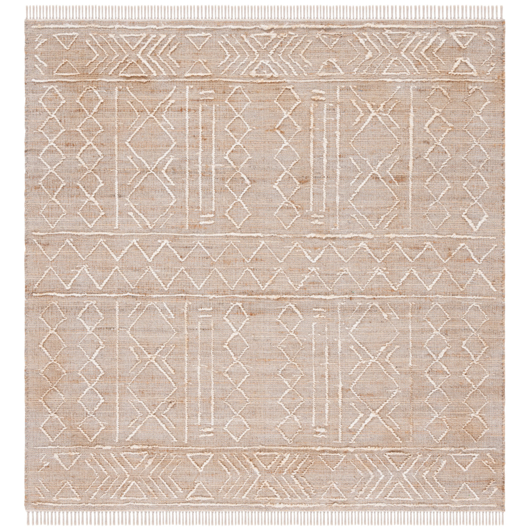 SAFAVIEH Natural Fiber NFB408A Natural / Ivory Rug Image 6