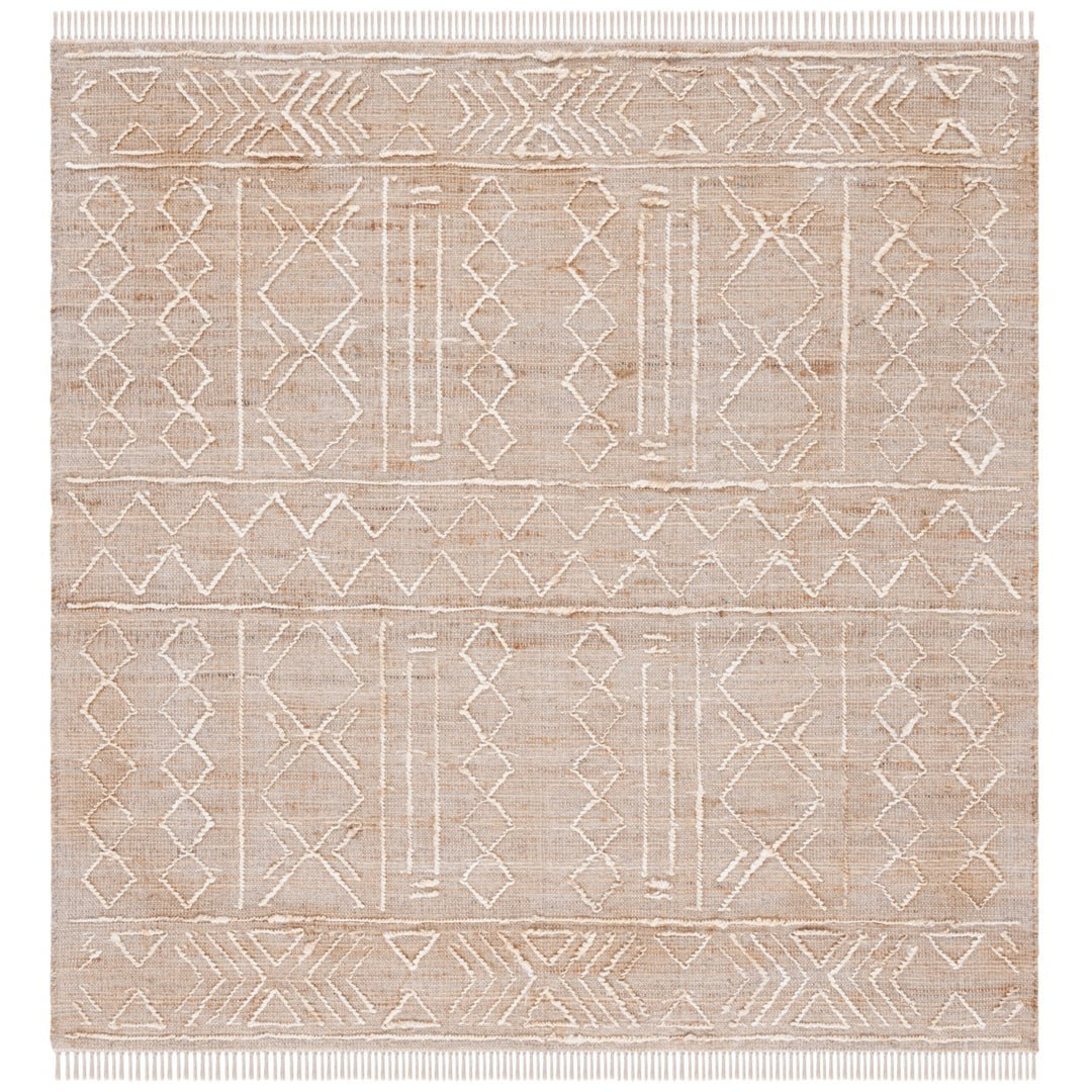 SAFAVIEH Natural Fiber NFB408A Natural / Ivory Rug Image 1