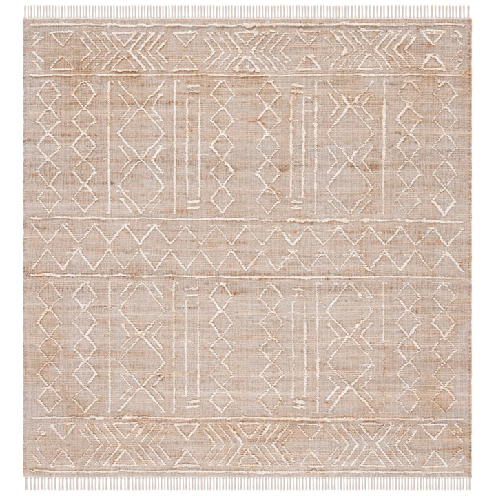 SAFAVIEH Natural Fiber NFB408A Natural / Ivory Rug Image 1