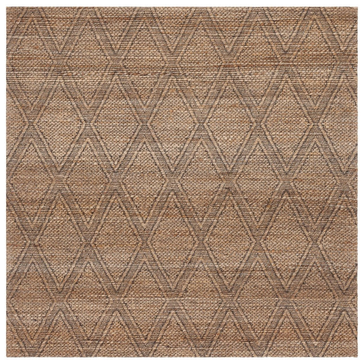 SAFAVIEH Natural Fiber NFB552A Natural / Black Rug Image 1