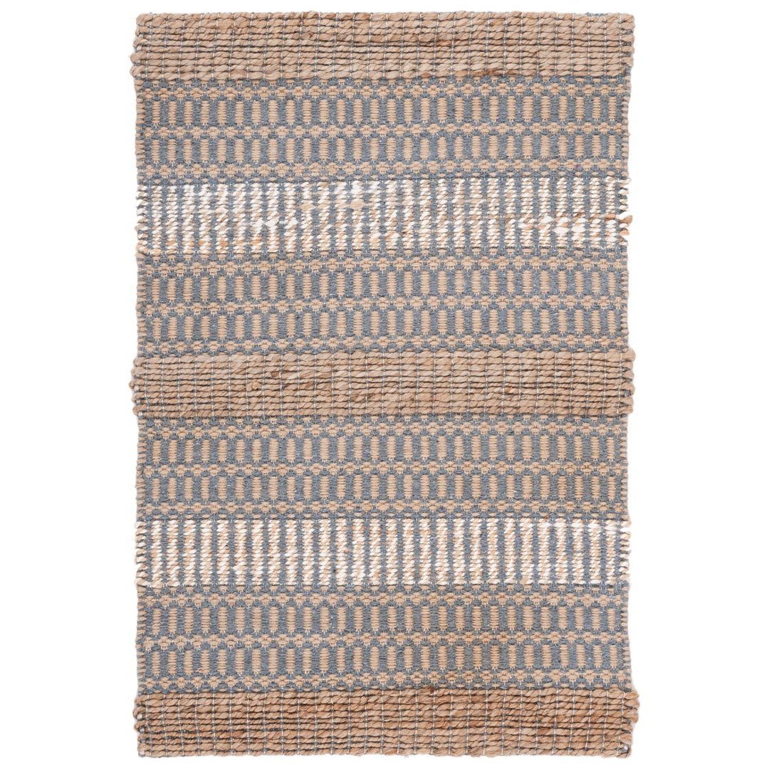 SAFAVIEH Natural Fiber NFB652F Grey / Natural Rug Image 3