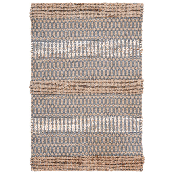 SAFAVIEH Natural Fiber NFB652F Grey / Natural Rug Image 3