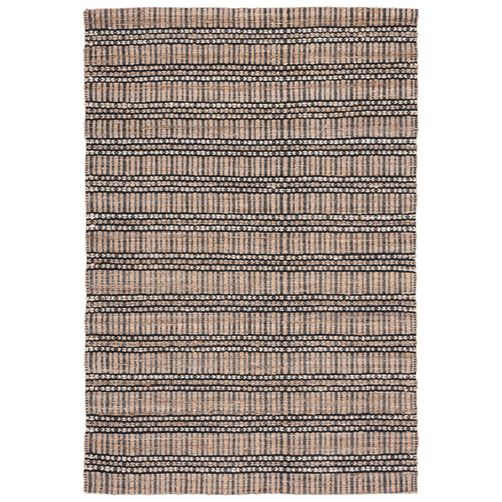 SAFAVIEH Natural Fiber NFB651Z Black / Natural Rug Image 8