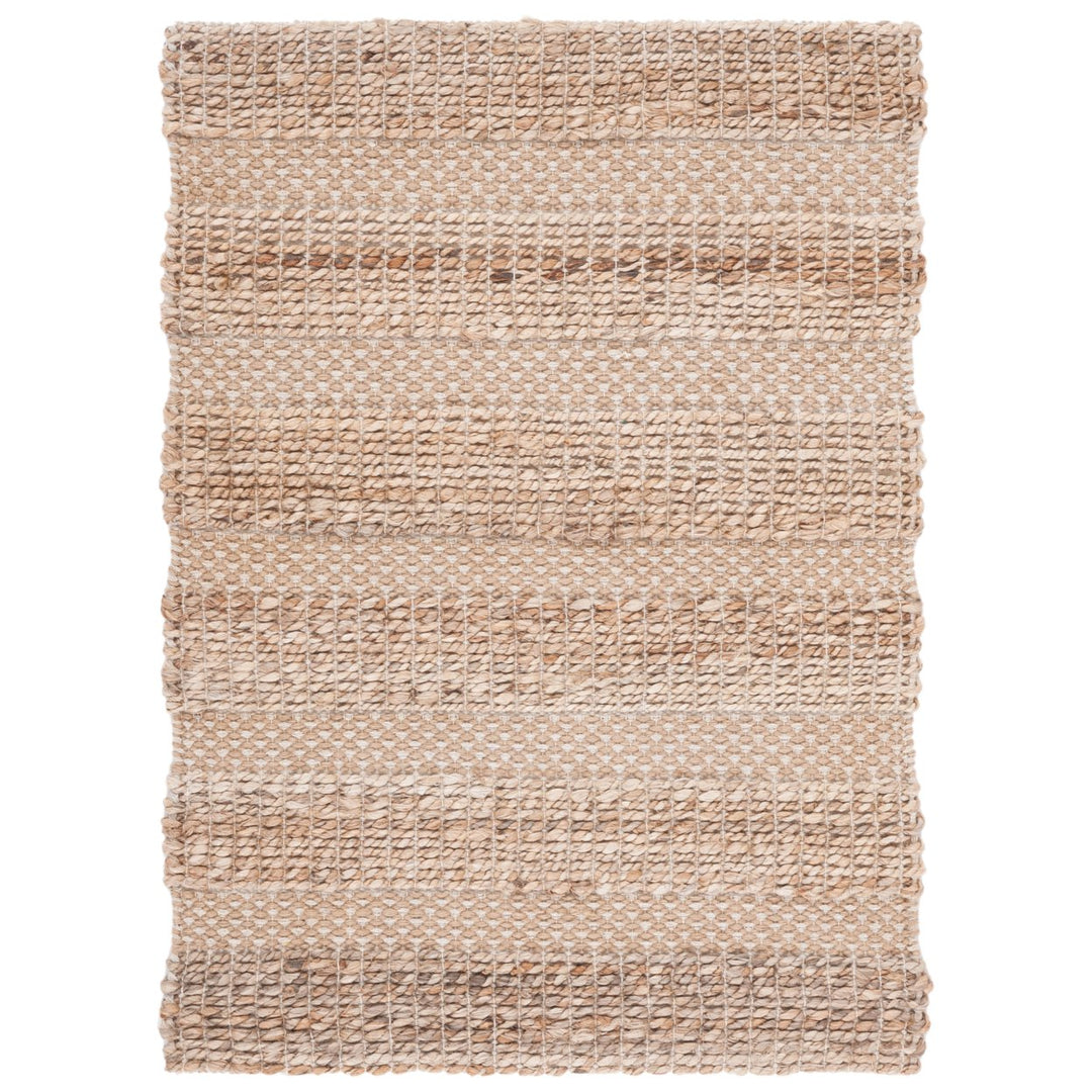 SAFAVIEH Natural Fiber NFB654A Ivory / Natural Rug Image 1