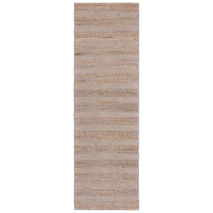 SAFAVIEH Natural Fiber NFB654M Light Blue / Natural Rug Image 1