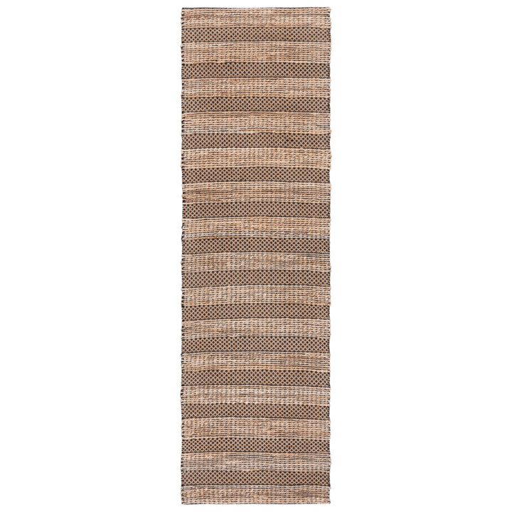 SAFAVIEH Natural Fiber NFB654Z Black / Natural Rug Image 4