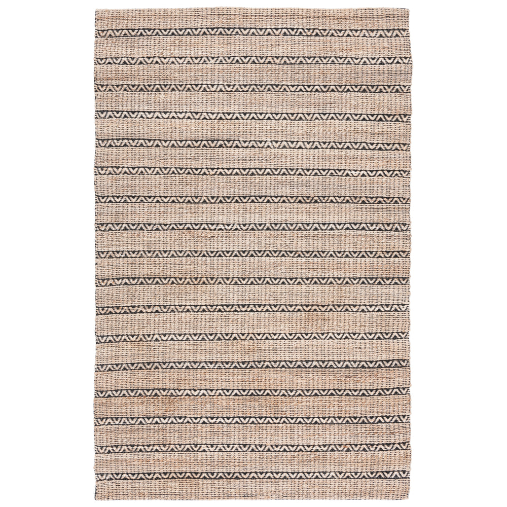 SAFAVIEH Natural Fiber NFB655Z Black / Natural Rug Image 2