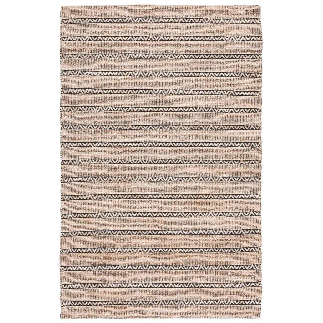 SAFAVIEH Natural Fiber NFB655Z Black / Natural Rug Image 1