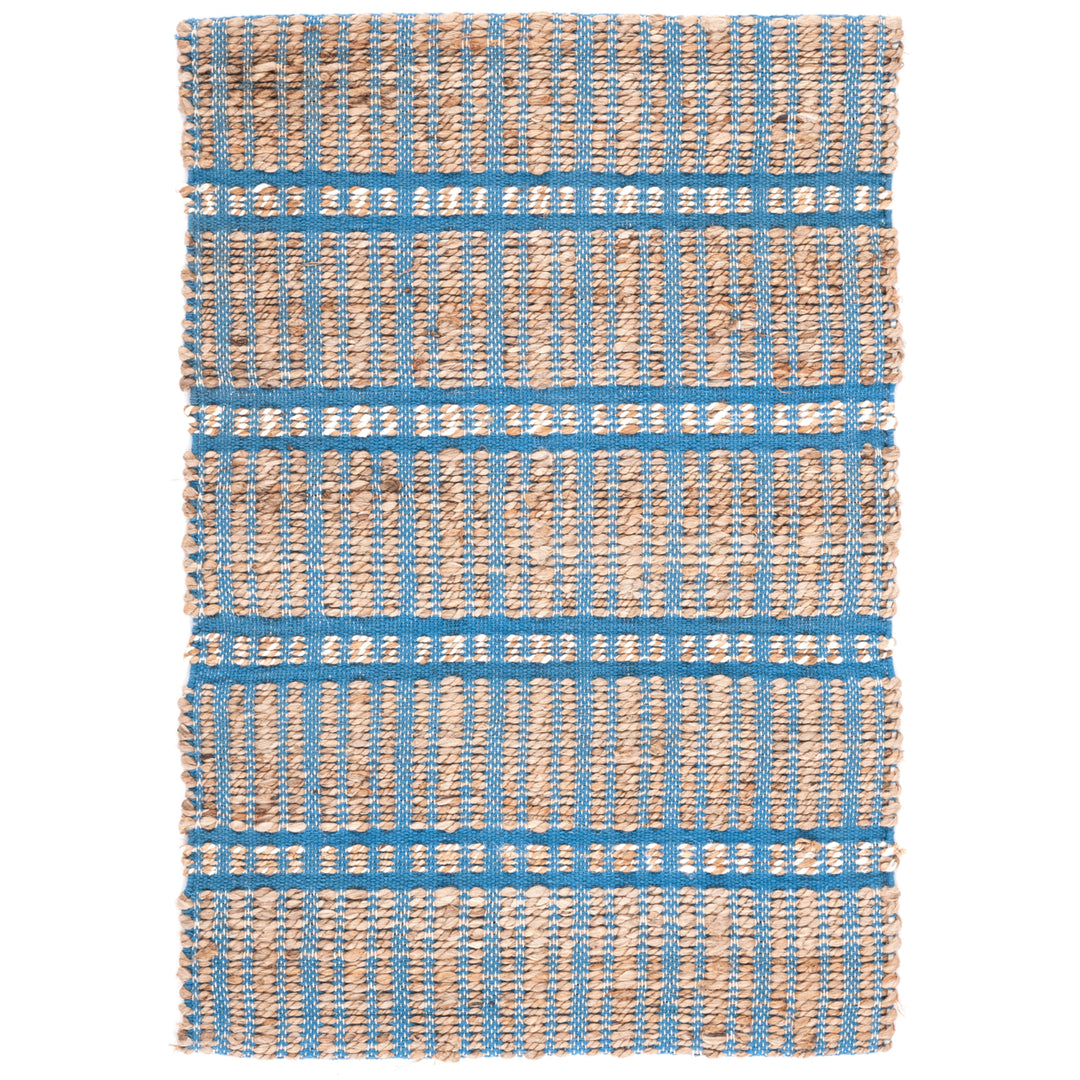 SAFAVIEH Natural Fiber NFB656M Blue / Natural Rug Image 5