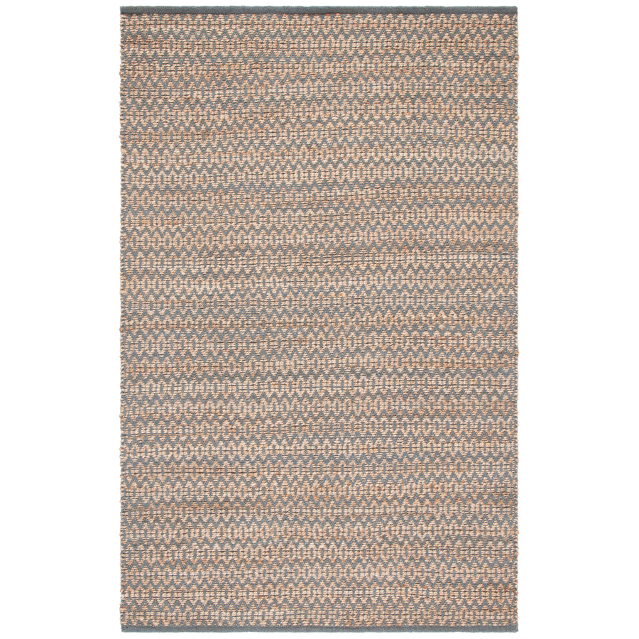 SAFAVIEH Natural Fiber NFB701G Natural / Grey Rug Image 1