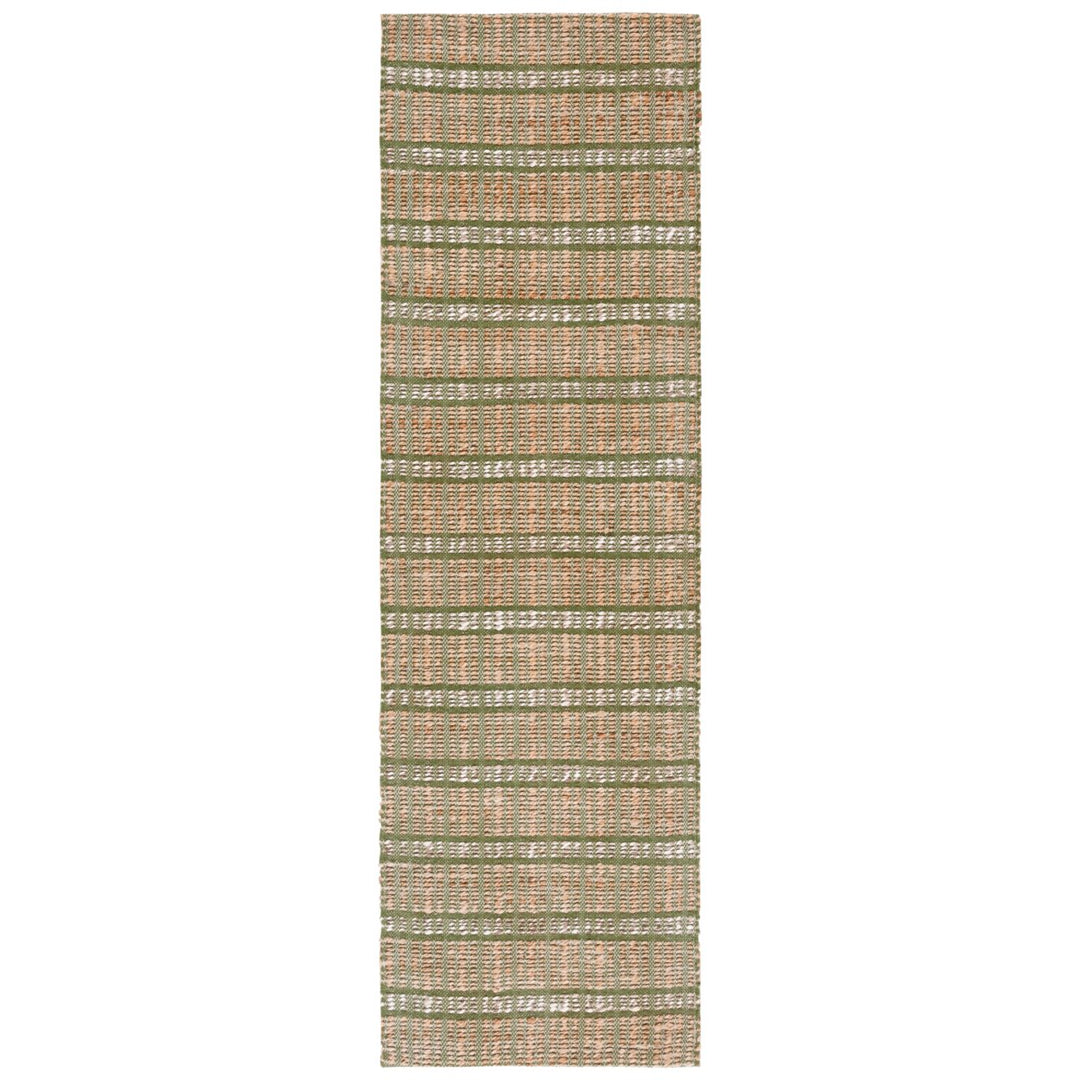 SAFAVIEH Natural Fiber NFB656Y Green / Natural Rug Image 4