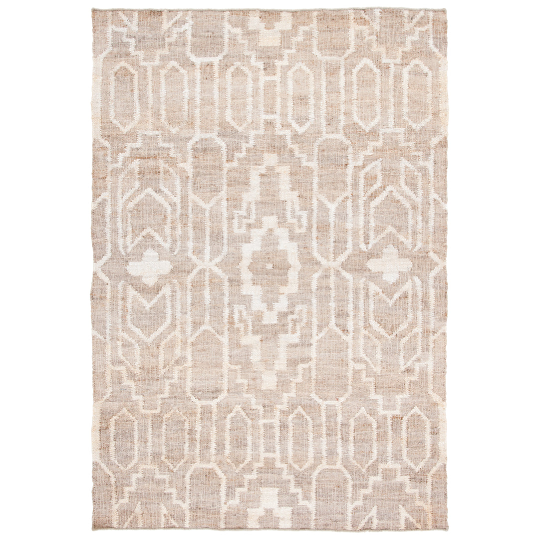 SAFAVIEH Natural Fiber NFB750F Handwoven Grey /Ivory Rug Image 1