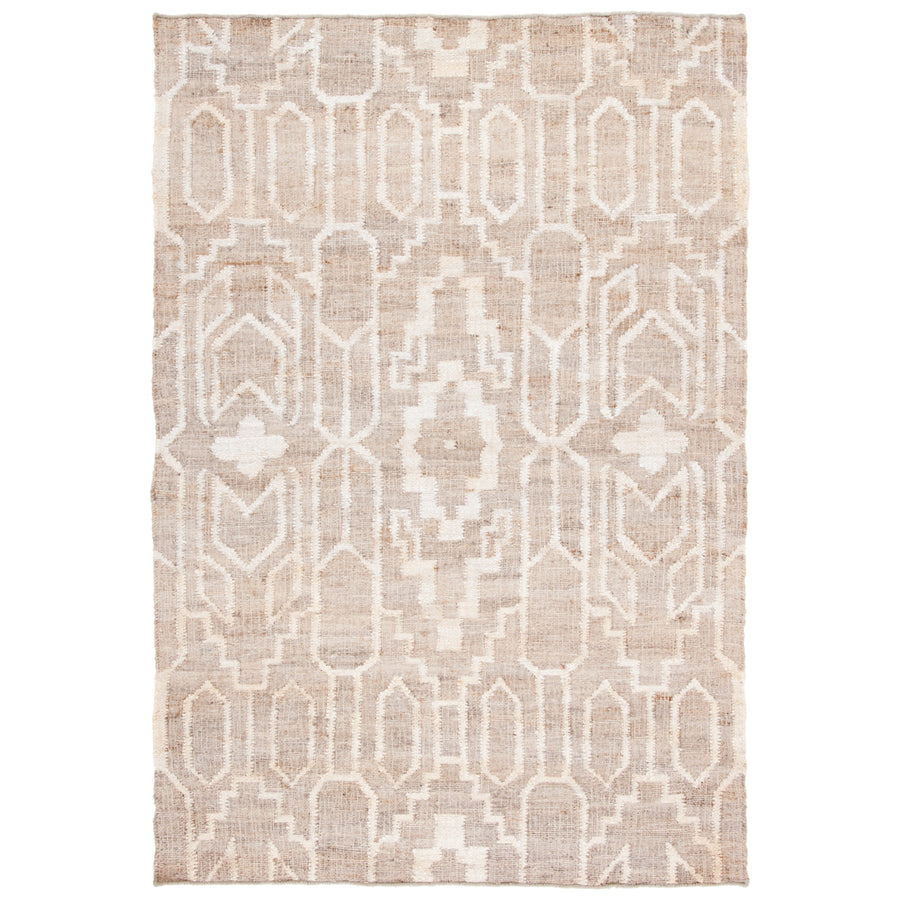 SAFAVIEH Natural Fiber NFB750F Handwoven Grey /Ivory Rug Image 1