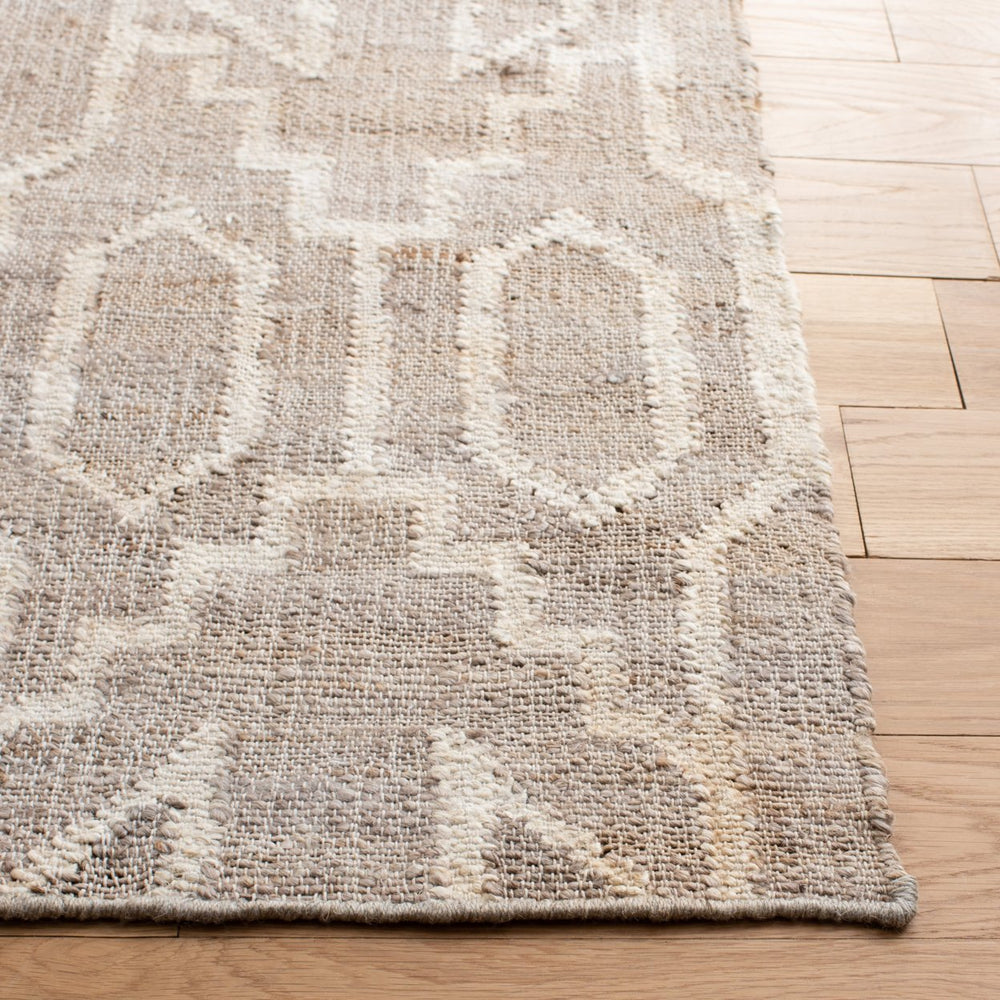 SAFAVIEH Natural Fiber NFB750F Handwoven Grey /Ivory Rug Image 2