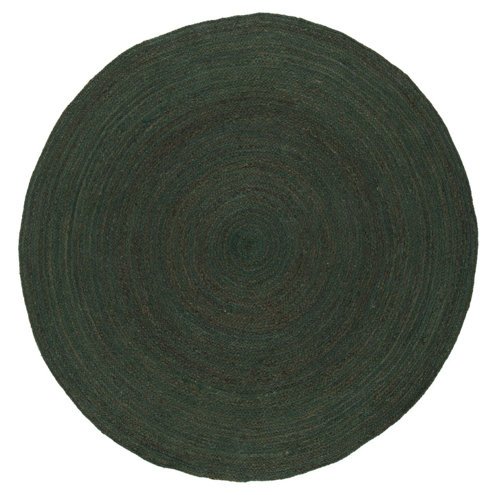 SAFAVIEH Natural Fiber NFB901Y Handwoven Dark Green Rug Image 1