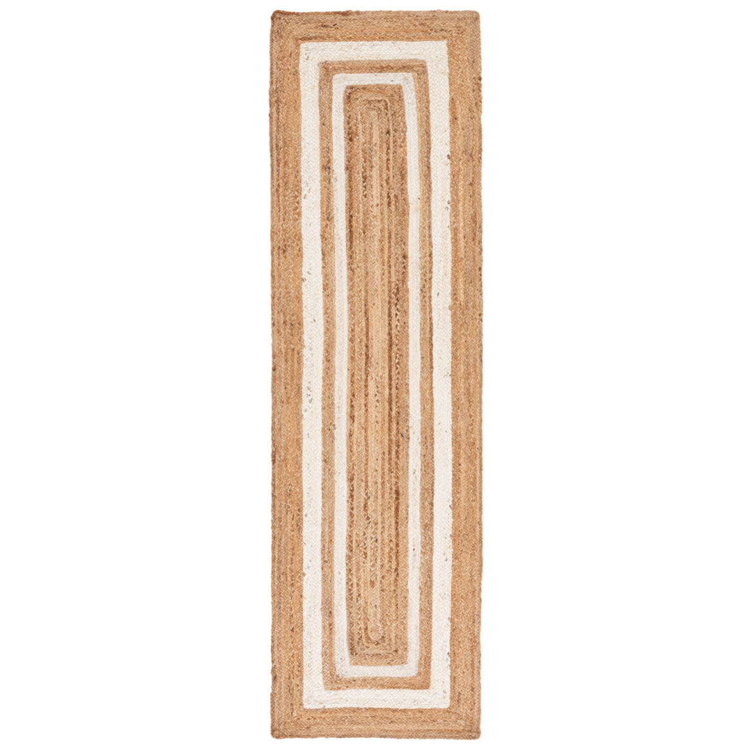 SAFAVIEH Natural Fiber NFB851A Ivory / Natural Rug Image 5