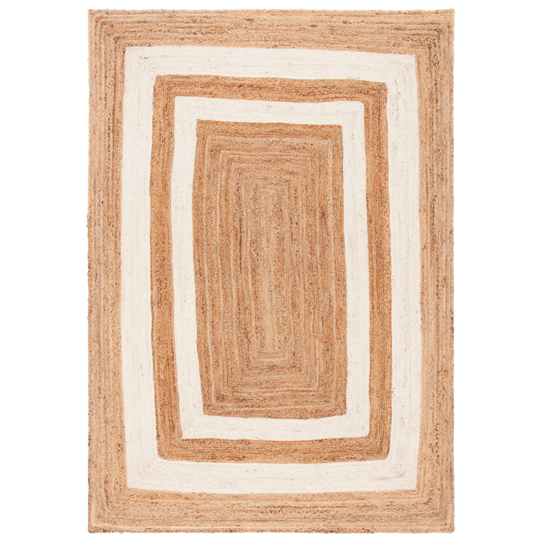 SAFAVIEH Natural Fiber NFB851A Ivory / Natural Rug Image 10