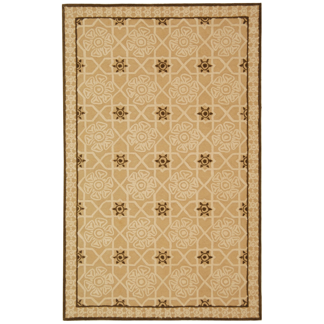 SAFAVIEH Newport NPT423A Hand-hooked Creme / Ivory Rug Image 1