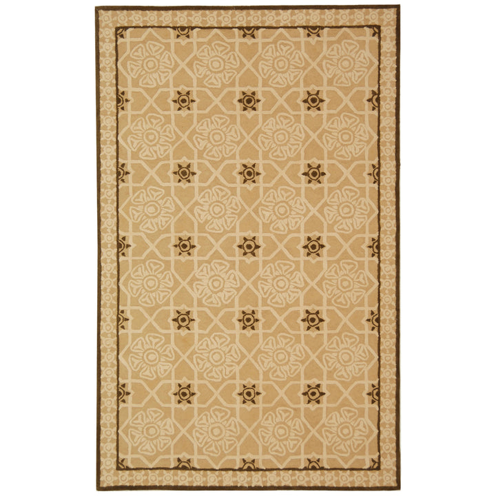 SAFAVIEH Newport NPT423A Hand-hooked Creme / Ivory Rug Image 1