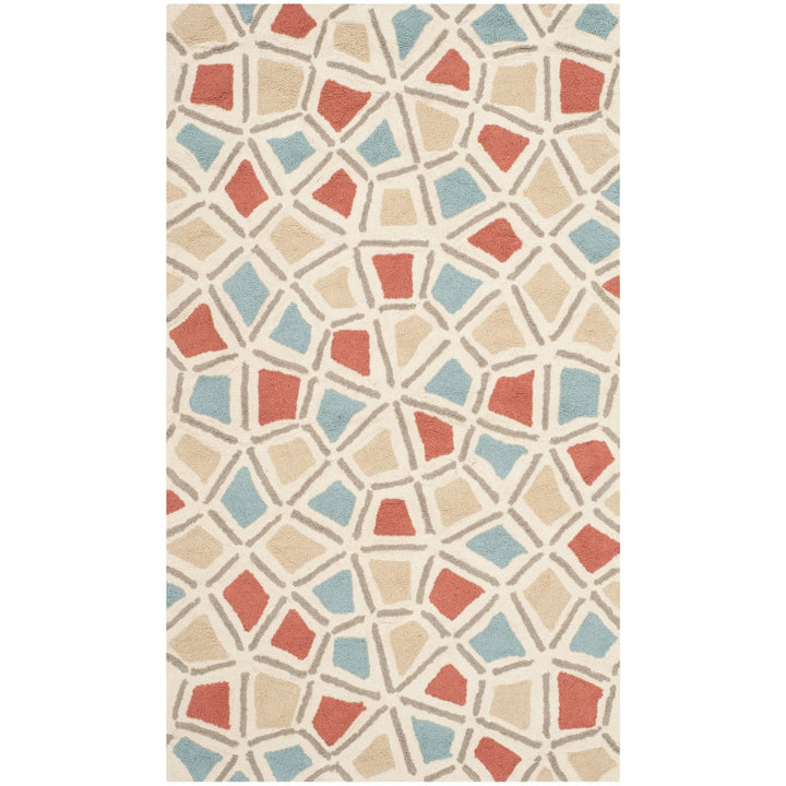 SAFAVIEH Newport NPT426A Hand-hooked Red / Blue Rug Image 3