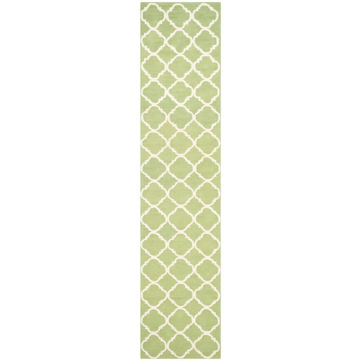 SAFAVIEH Newport NPT430C Hand-hooked Green / Ivory Rug Image 4