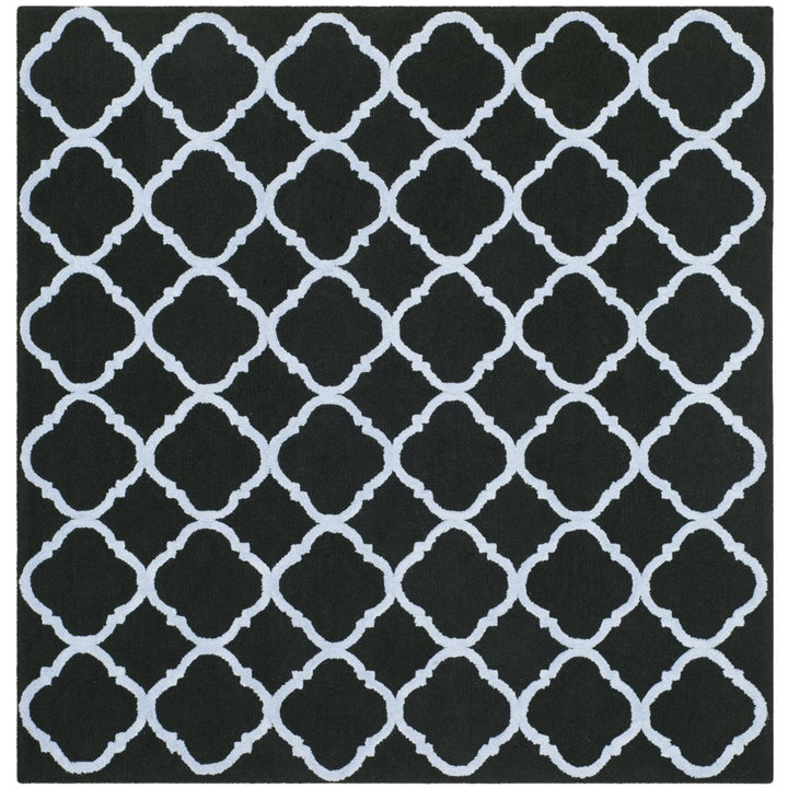 SAFAVIEH Newport NPT430B Hand-hooked Black / Blue Rug Image 1