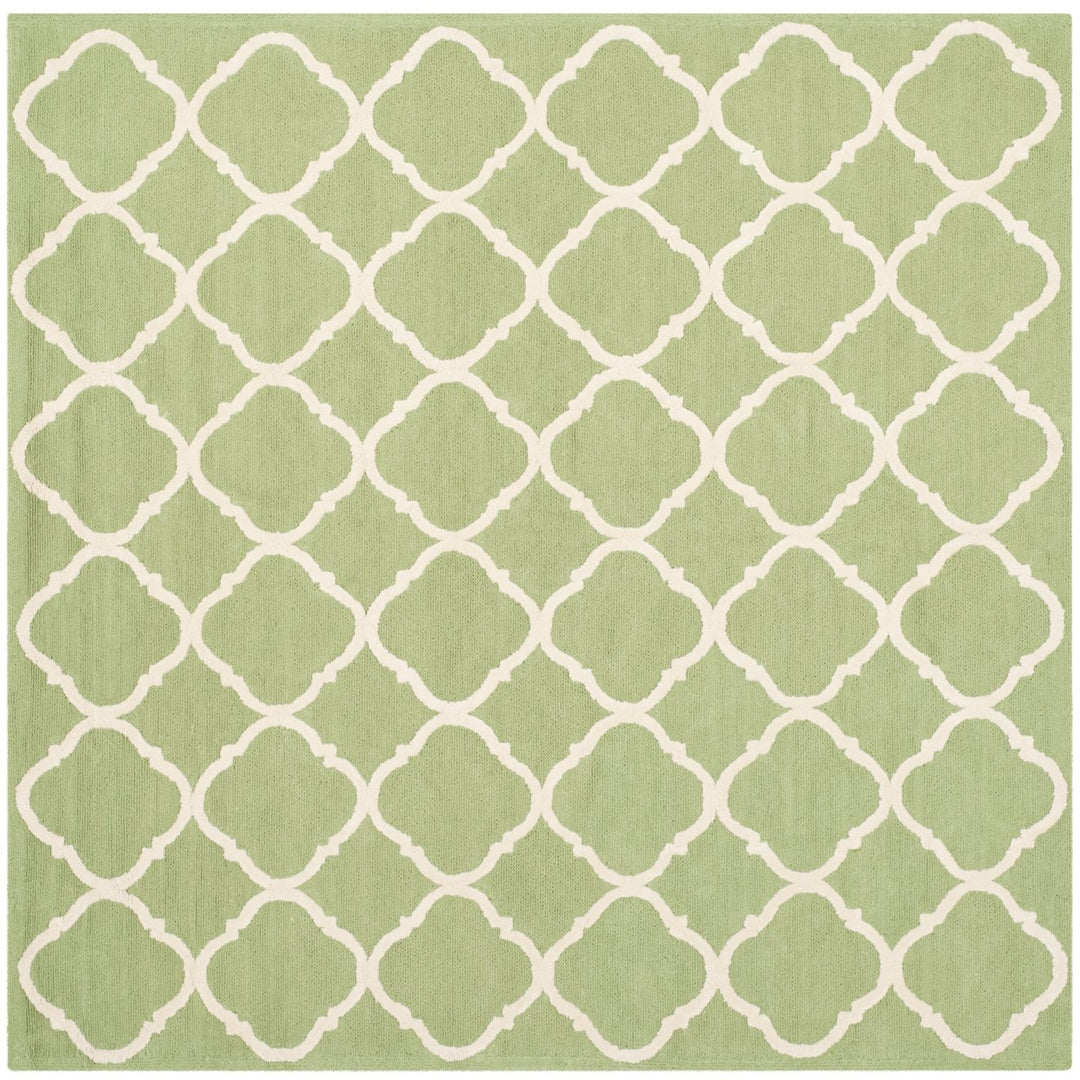 SAFAVIEH Newport NPT430C Hand-hooked Green / Ivory Rug Image 5