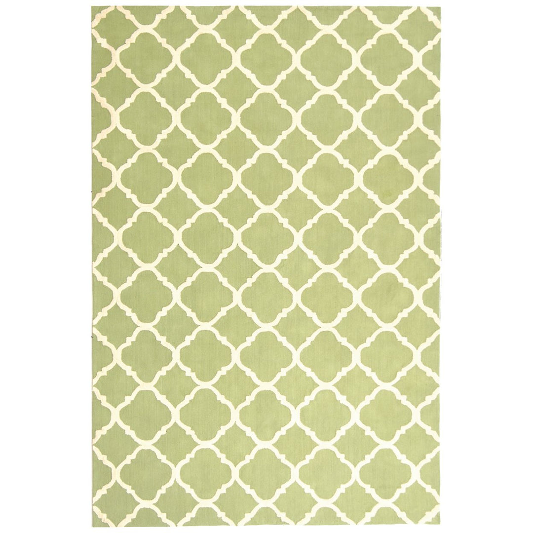 SAFAVIEH Newport NPT430C Hand-hooked Green / Ivory Rug Image 8