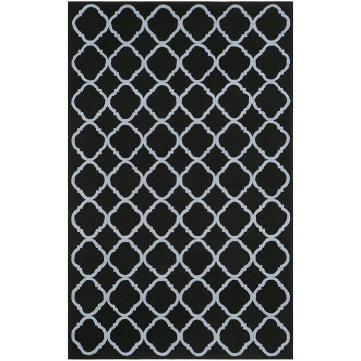 SAFAVIEH Newport NPT430B Hand-hooked Black / Blue Rug Image 10