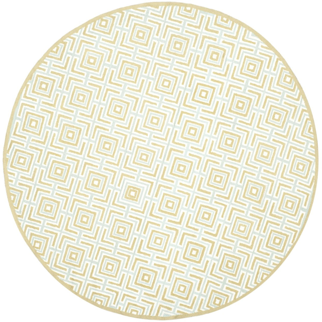 SAFAVIEH Newport NPT438C Olive / Light Blue Rug Image 1