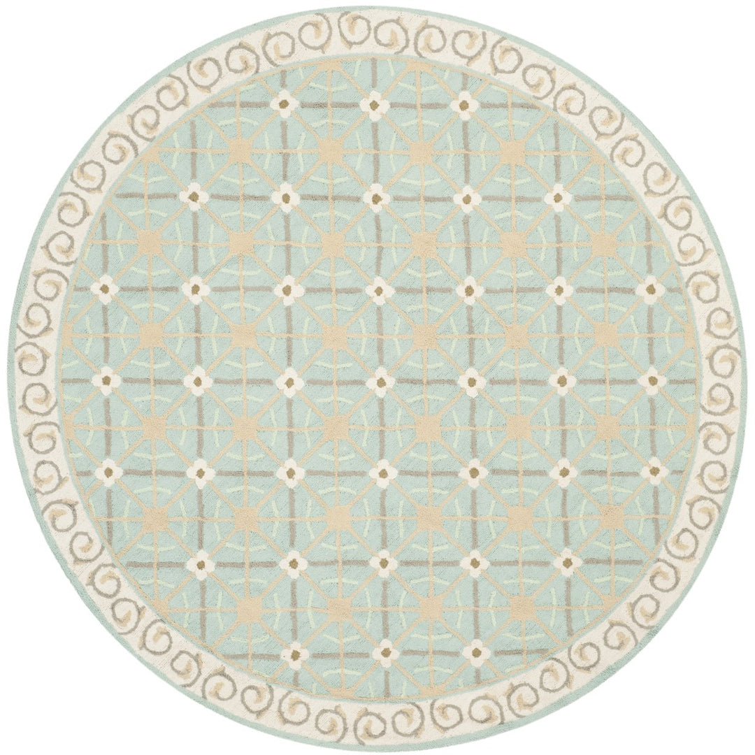 Safavieh NPT443D Newport Aquamarine / Beige Image 1