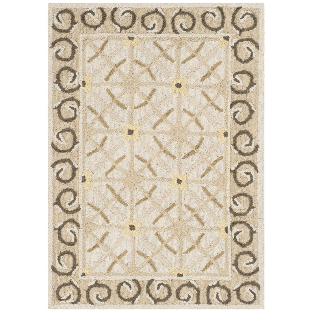 SAFAVIEH NPT443C Newport Taupe / Beige Image 1