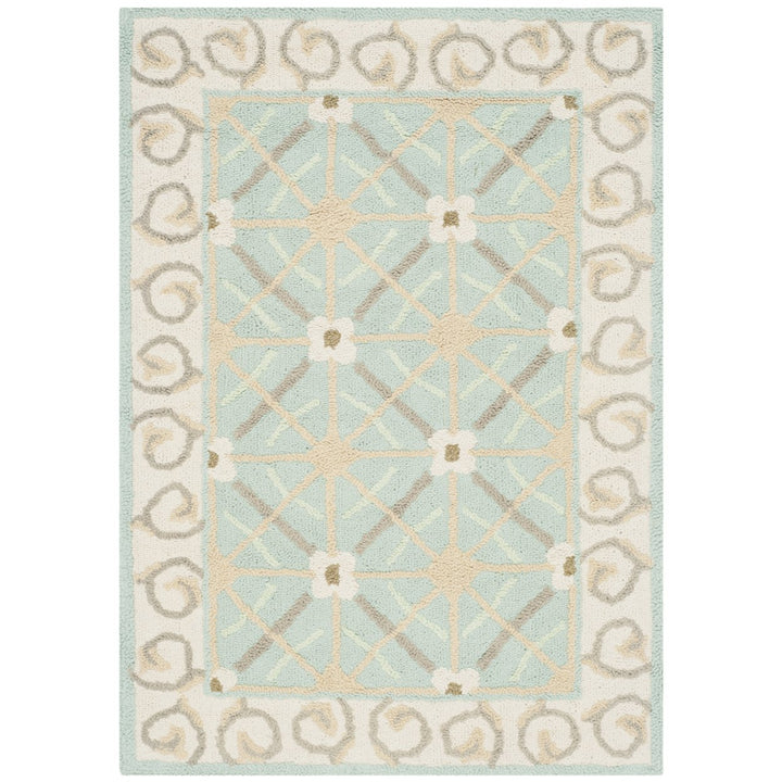 Safavieh NPT443D Newport Aquamarine / Beige Image 5