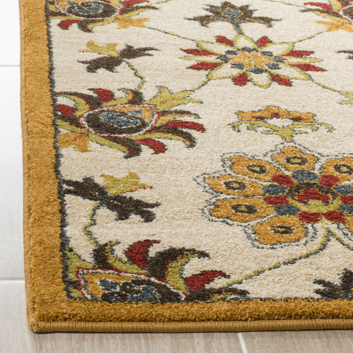 SAFAVIEH Newbury Collection NWB8704-1220 Ivory / Gold Rug Image 3