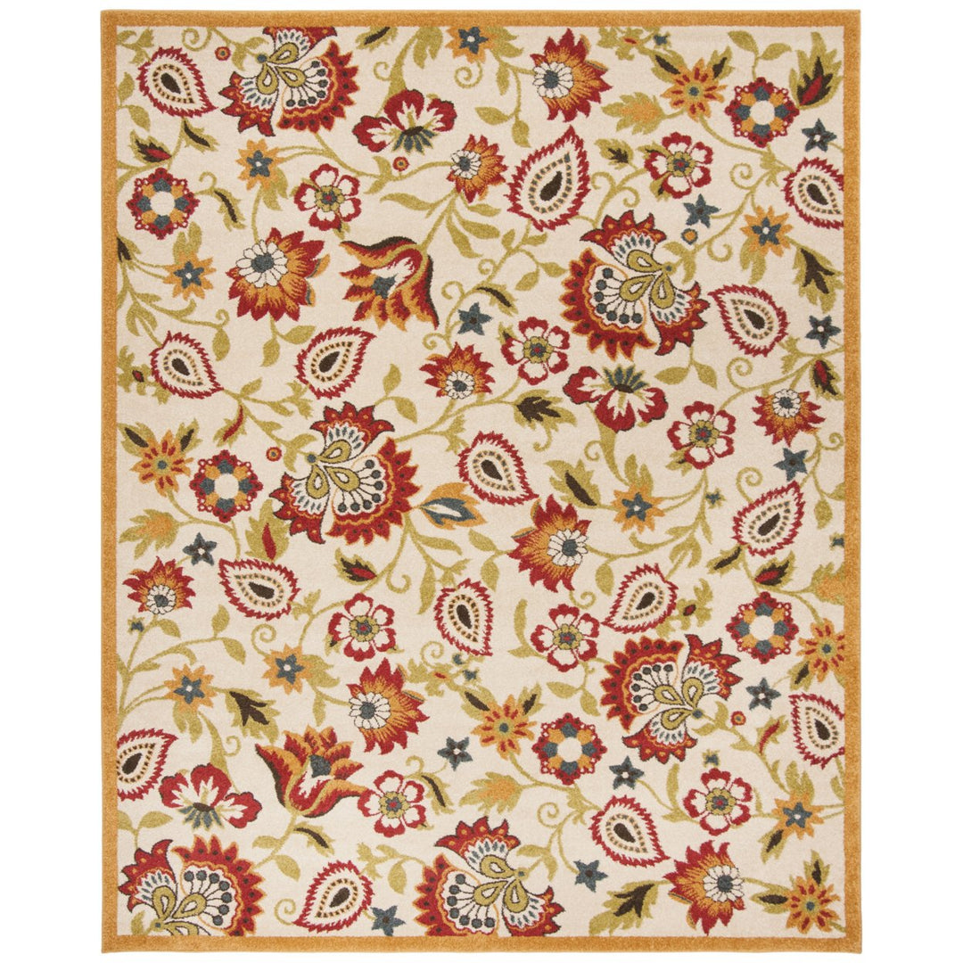 SAFAVIEH Newbury Collection NWB8701-1220 Ivory / Gold Rug Image 5