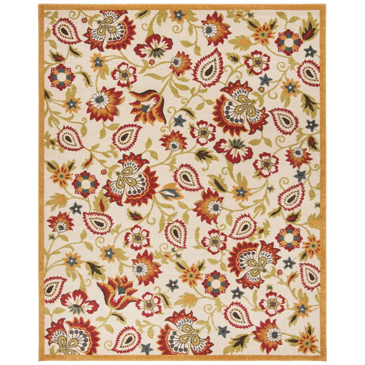 SAFAVIEH Newbury Collection NWB8701-1220 Ivory / Gold Rug Image 5