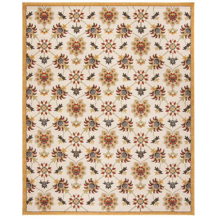 SAFAVIEH Newbury Collection NWB8704-1220 Ivory / Gold Rug Image 5