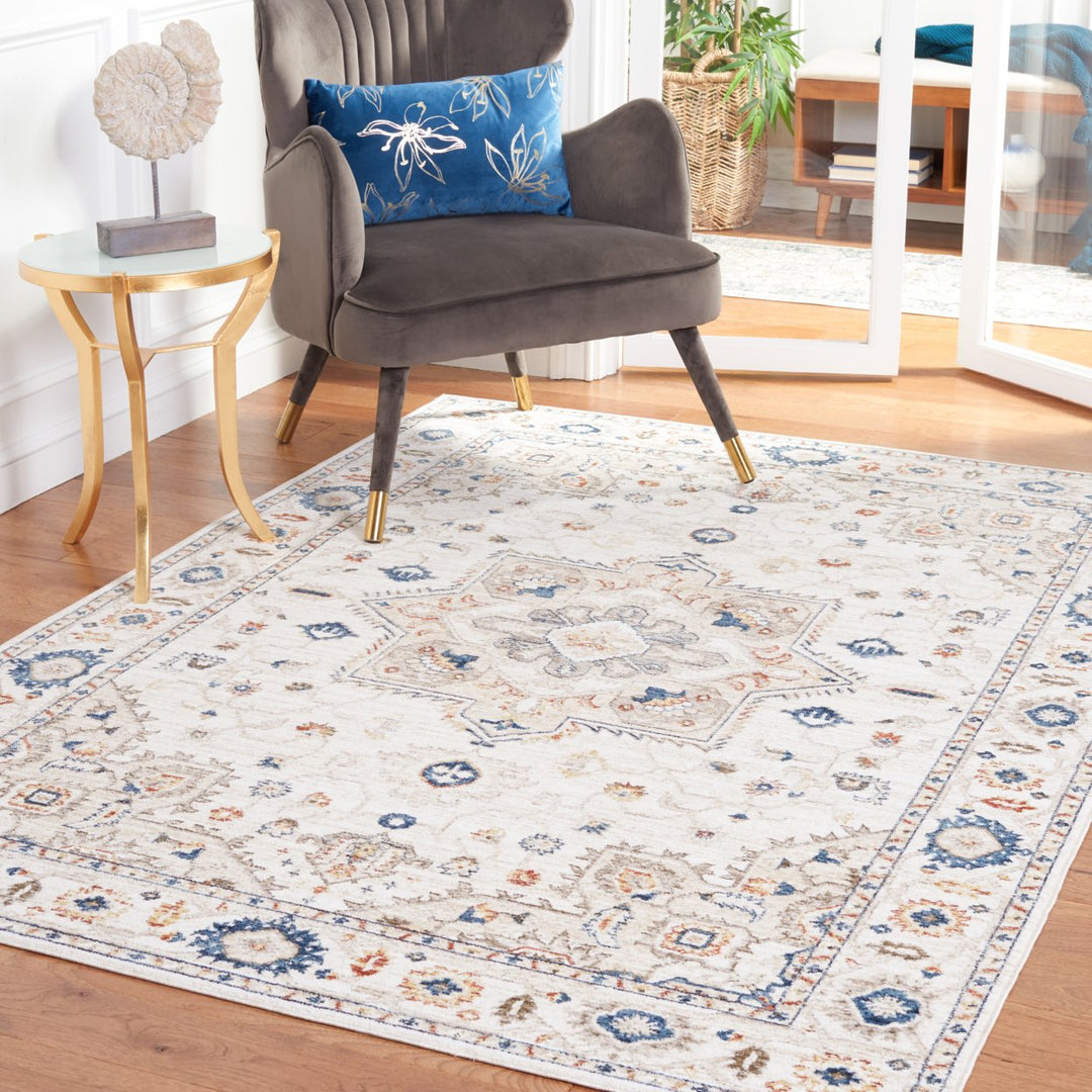 SAFAVIEH Olympia Collection OPA202A Ivory / Beige Rug Image 1