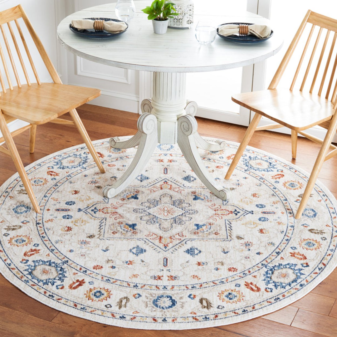 SAFAVIEH Olympia Collection OPA202A Ivory / Beige Rug Image 3