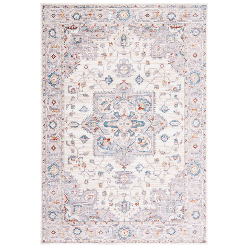 SAFAVIEH Olympia Collection OPA202F Grey / Ivory Rug Image 2