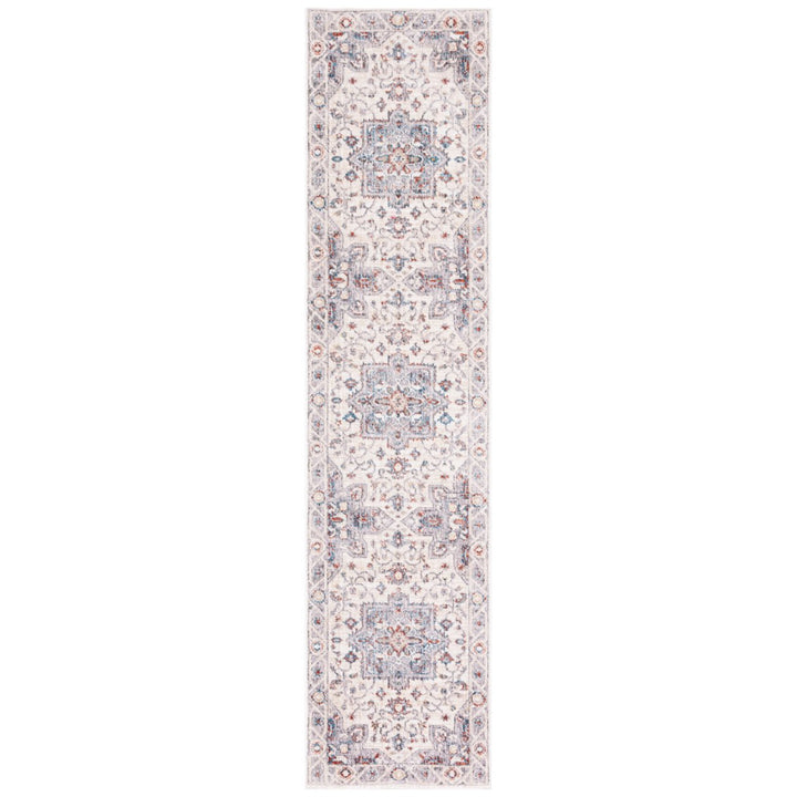 SAFAVIEH Olympia Collection OPA202F Grey / Ivory Rug Image 1