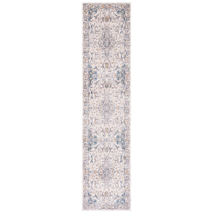 SAFAVIEH Olympia Collection OPA206F Grey / Ivory Rug Image 1