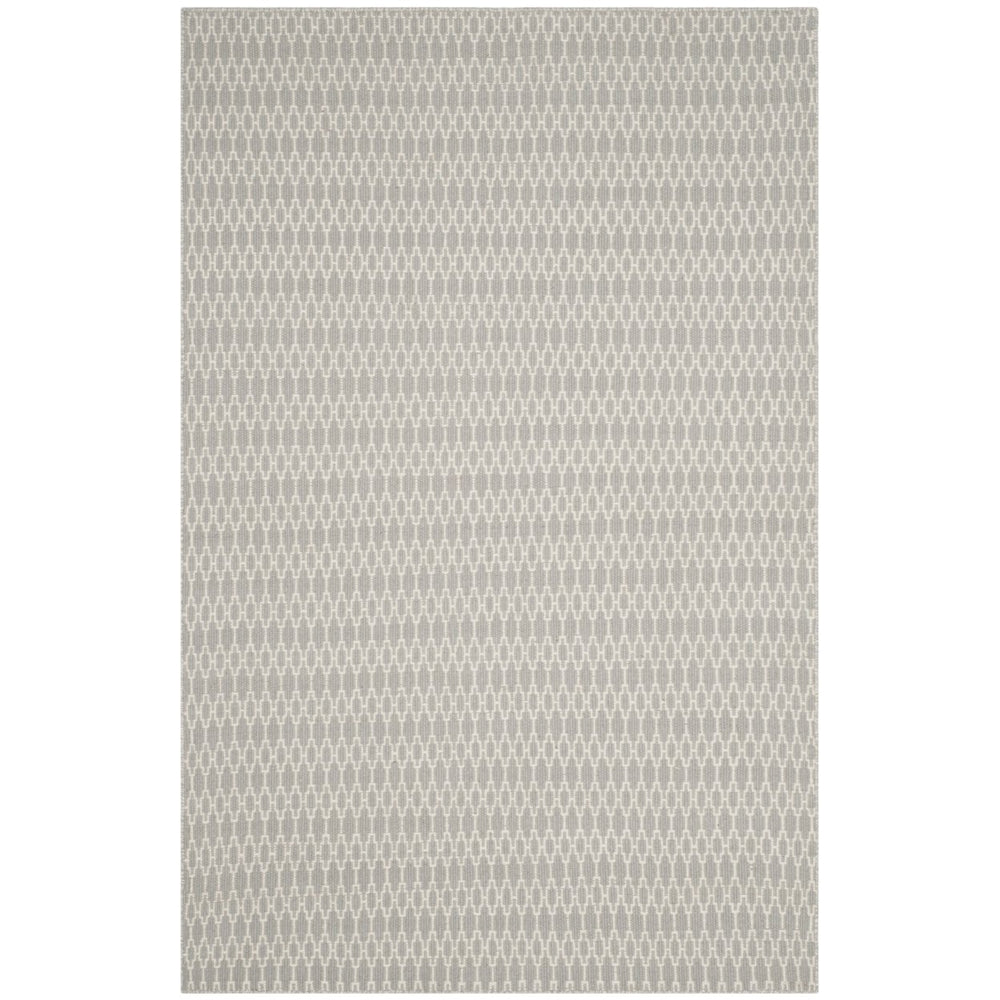 SAFAVIEH Oasis OAS432A Handwoven Grey / Ivory Rug Image 2